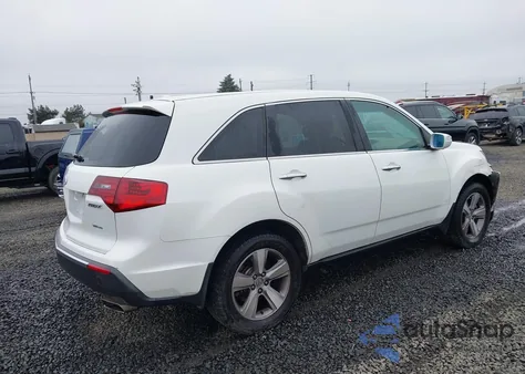 2012 Acura Mdx z USA, uszkodzony, nr VIN 2HNYD2H22CH543823